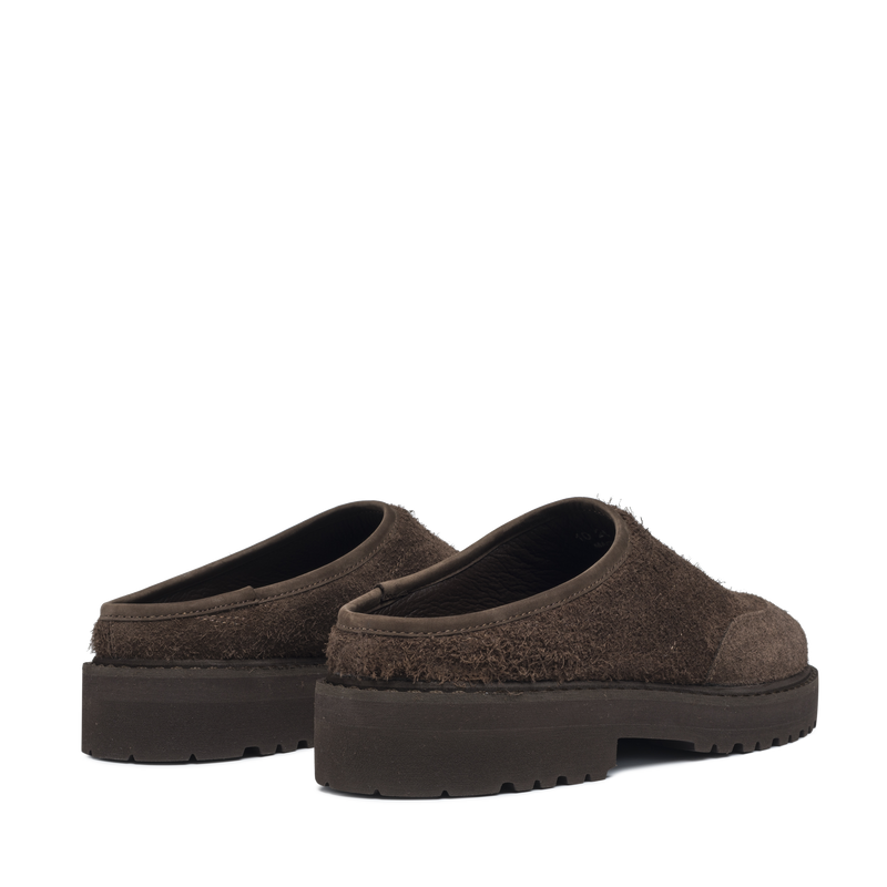 Maggiore Brown Hairy Suede M